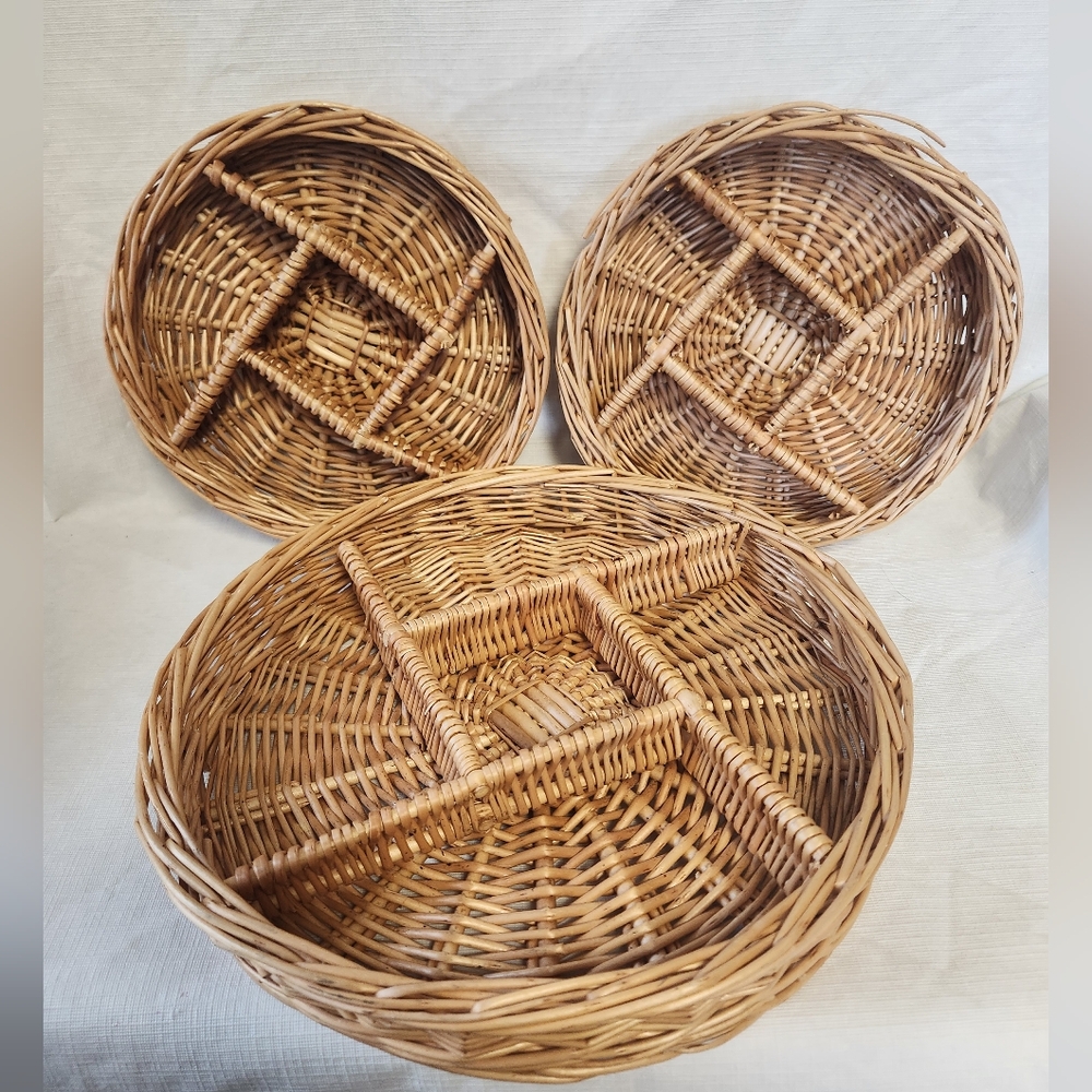 💥3for$15💥 Set Of 3 woven organizer baskets